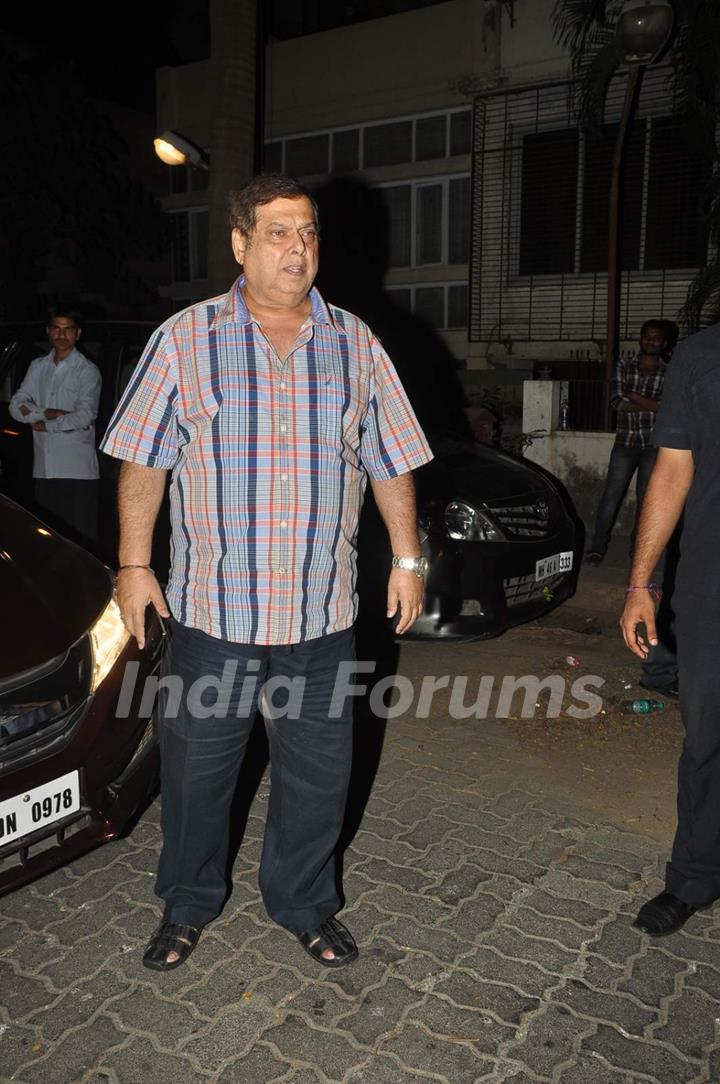 David Dhawan at Special Screening of Dil Dhadakne Do's Trailer