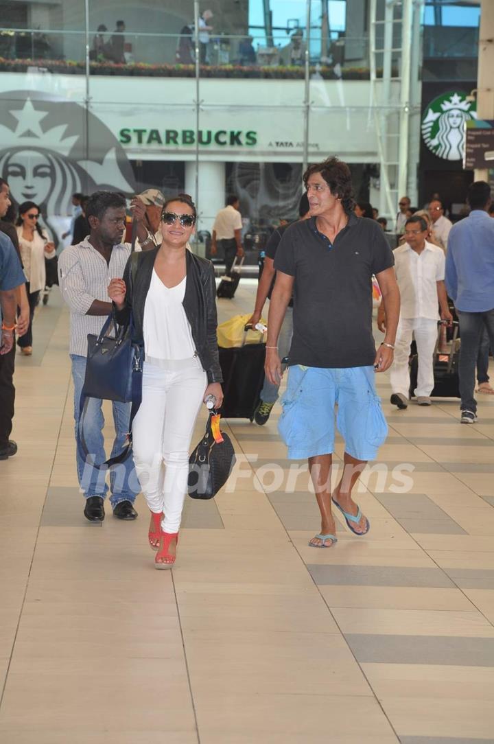 Chunky Pandey Returns From Planet Hollywood