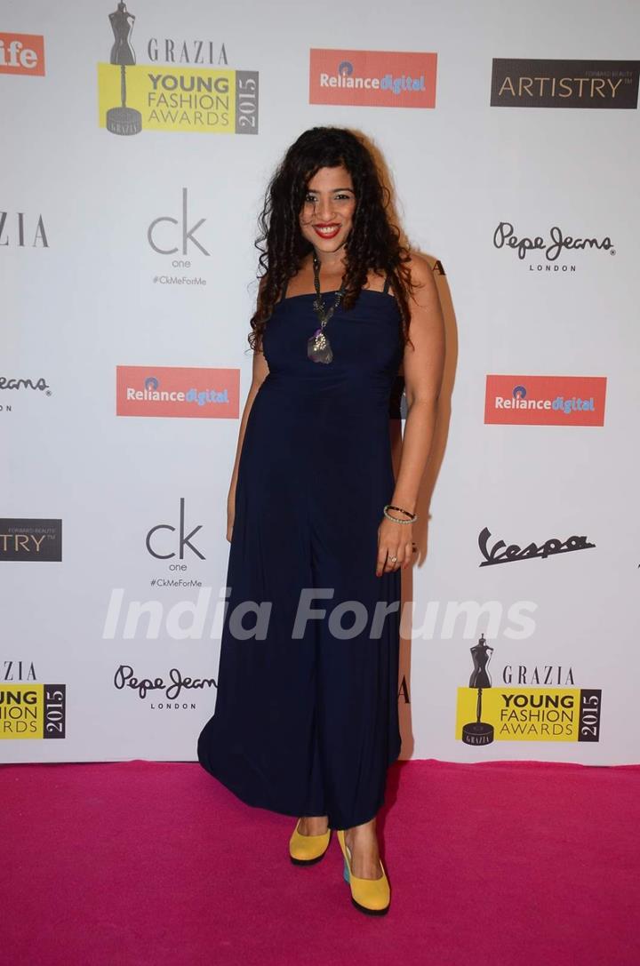 Malishka Mendonca at Grazia Young Fashion Awards