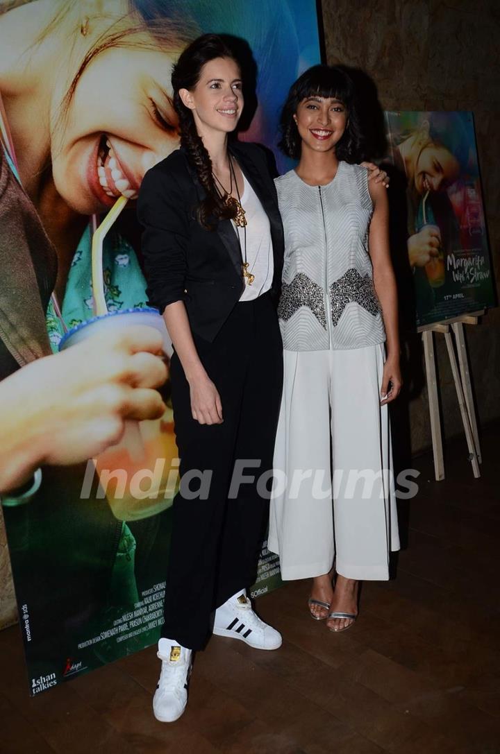 Sayani Gupta and Kalki Koechlin at Screening of Margarita With a Straw