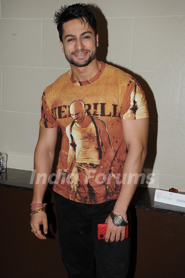 Shaleen Bhanot poses for the media at the Launch of the Movie The Cinema Hall