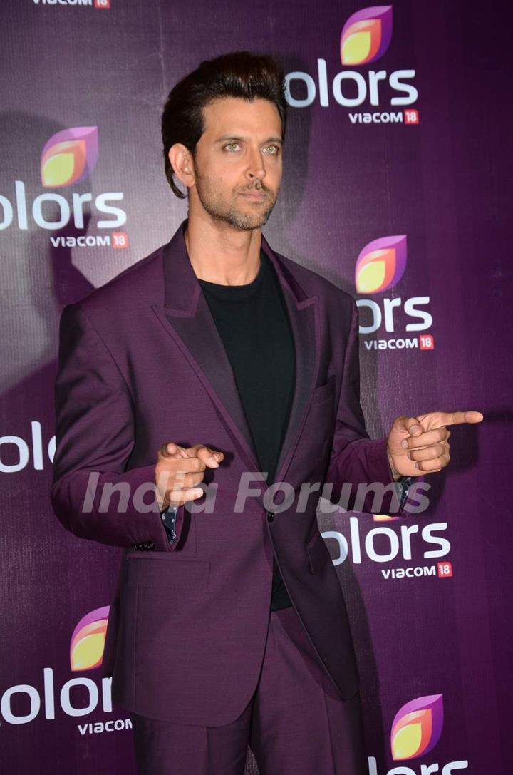 Hrithik Roshan at Color's Party