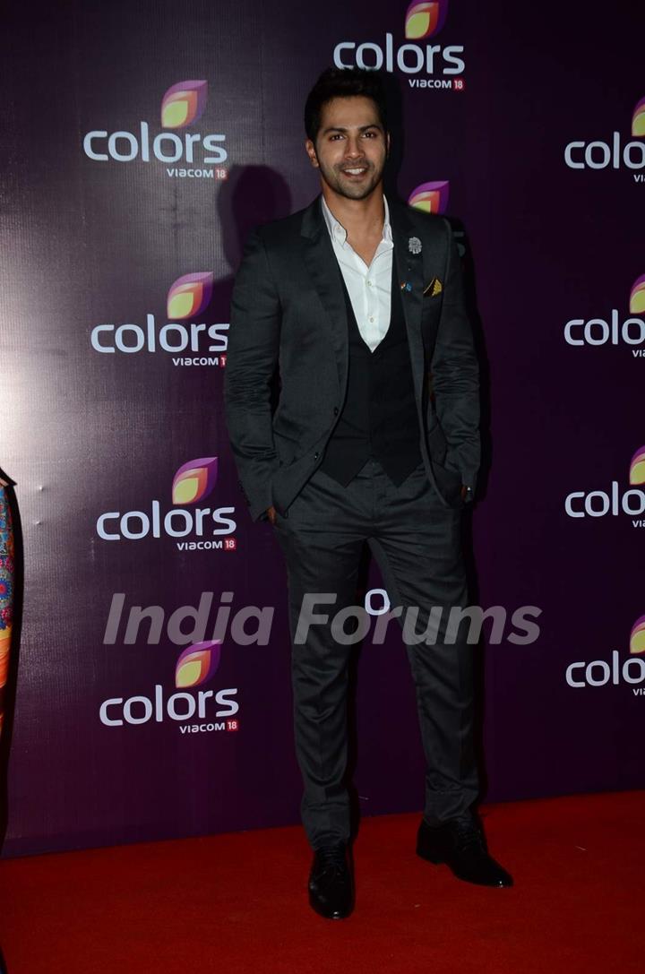 Varun Dhawan at Color's Party