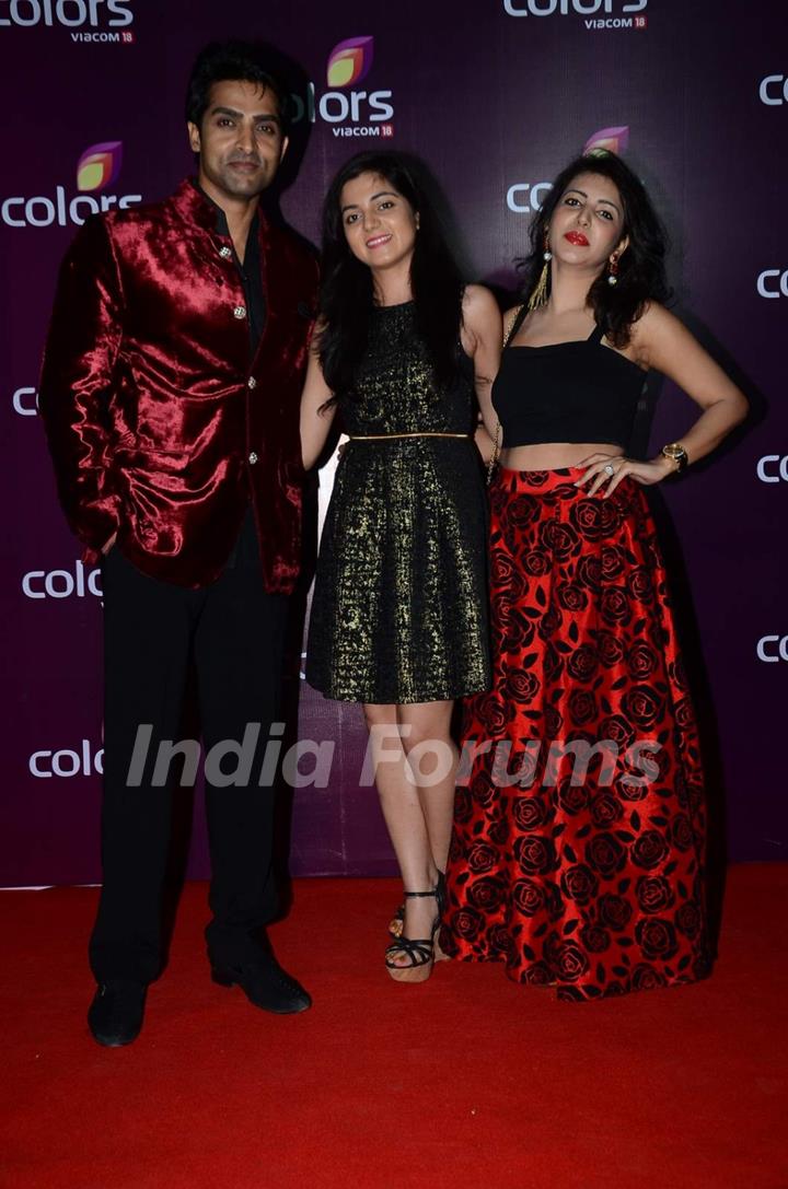 Kinshuk Mahajan and Neha Bagga at Color's Party