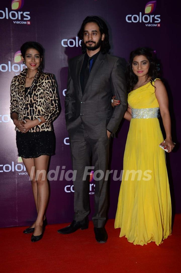 Neha Marda, Siddharth Arora, Akanksha Singh at Color's Party