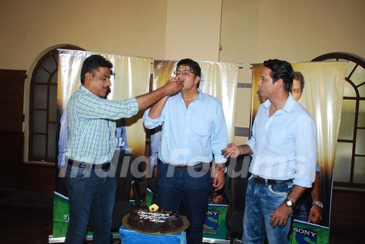 Anup Soni with Crime Patrol Team at  Success Bash