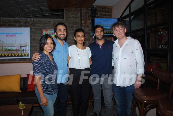 Radhika Apte and Siddhanth Kapoor at the Launch of  Movie Bombariya