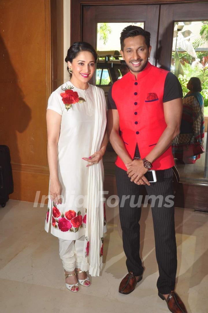 Madhuri and Terence Lewis at Dance Festival Announcement