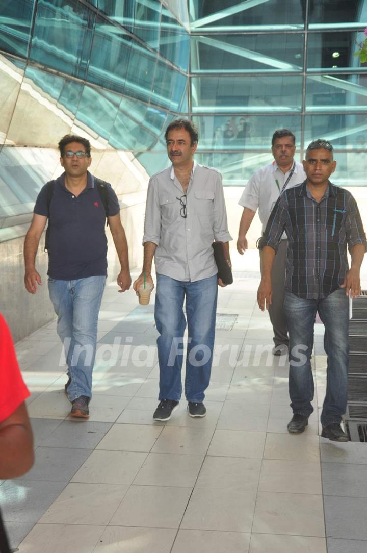 RajKumar Hirani Snapped at Airport