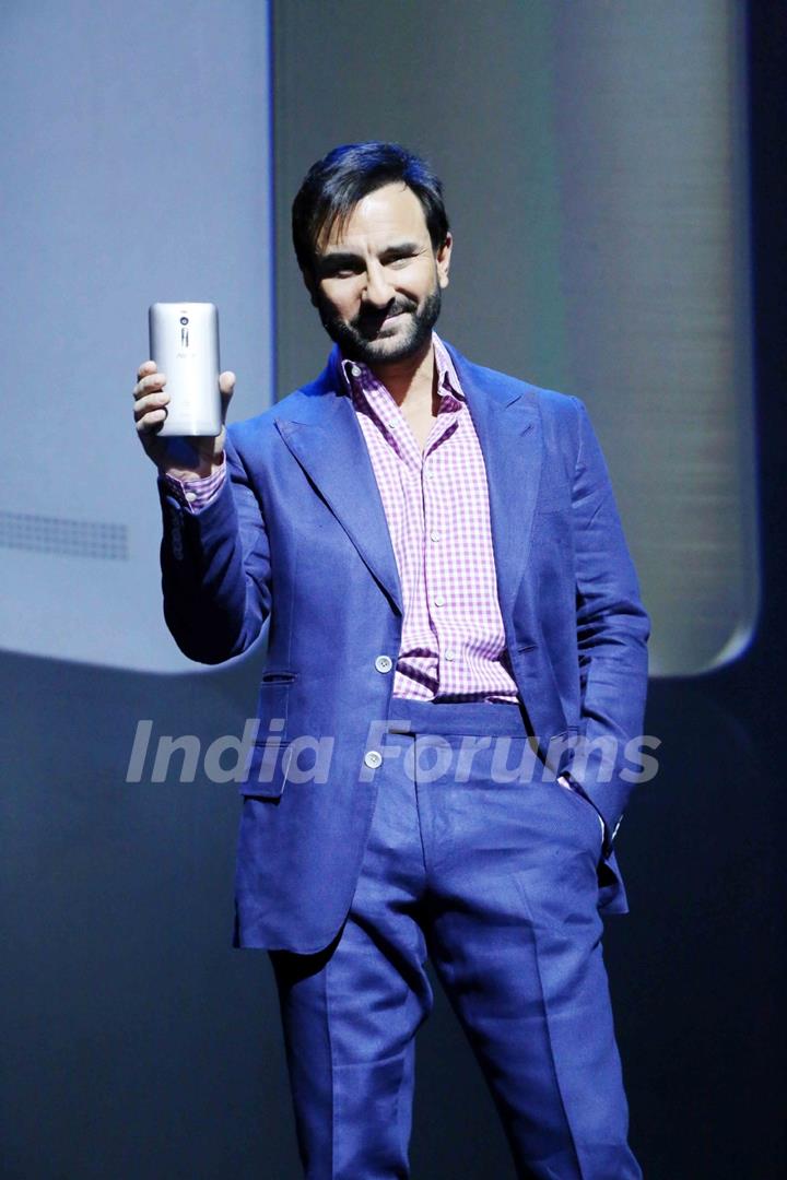 Saif Ali Khan at the Launch of Asus Phone in Delhi