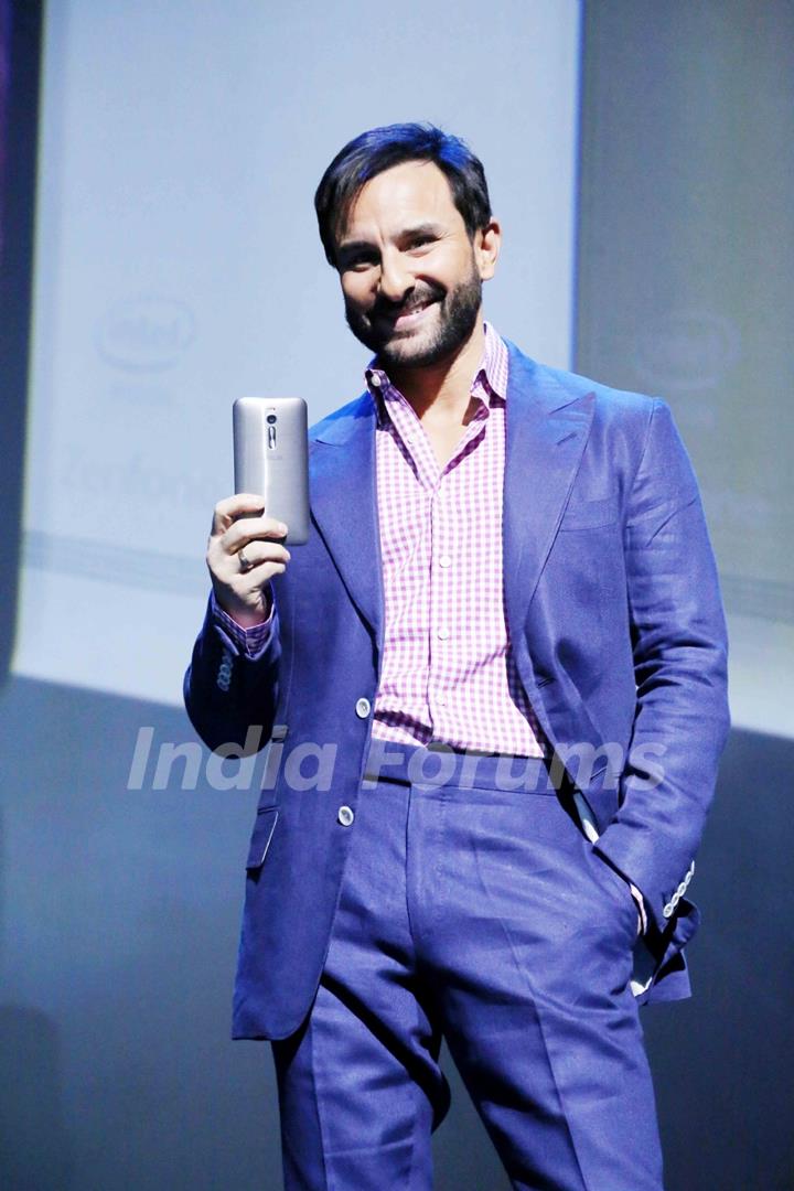 Saif Ali Khan at the Launch of Asus Phone in Delhi