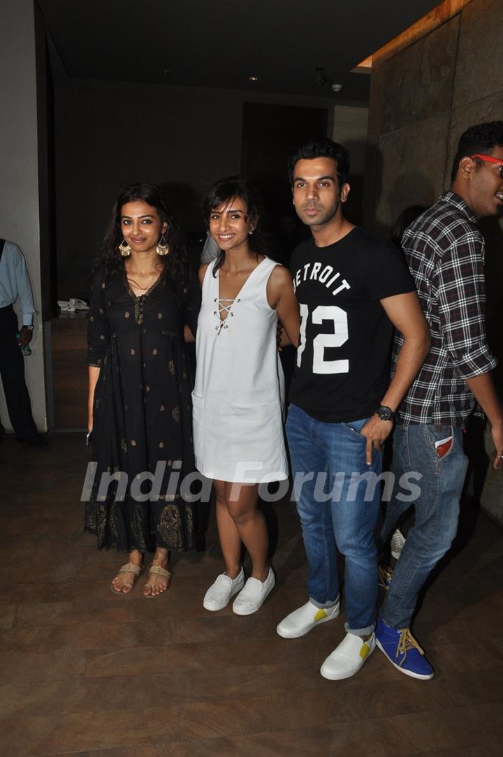 Radhika, Patralekha and Rajkumar Rao Attends the Screening of OK Kanmani