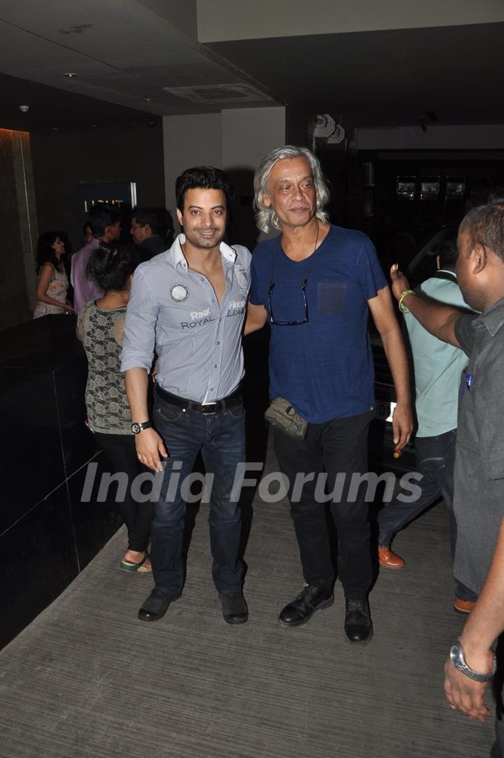 Rahul Bhatt with Sudhir Mishra Attends the Screening of OK Kanmani