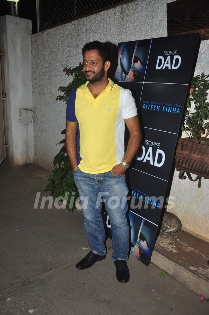 Resul Pookutty at Launch of the Movie Promise Dad