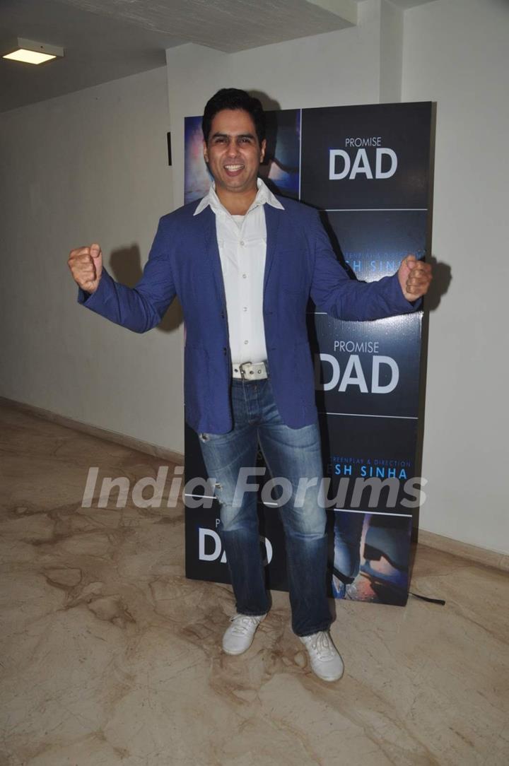 Aman Verma at Launch of the Movie Promise Dad