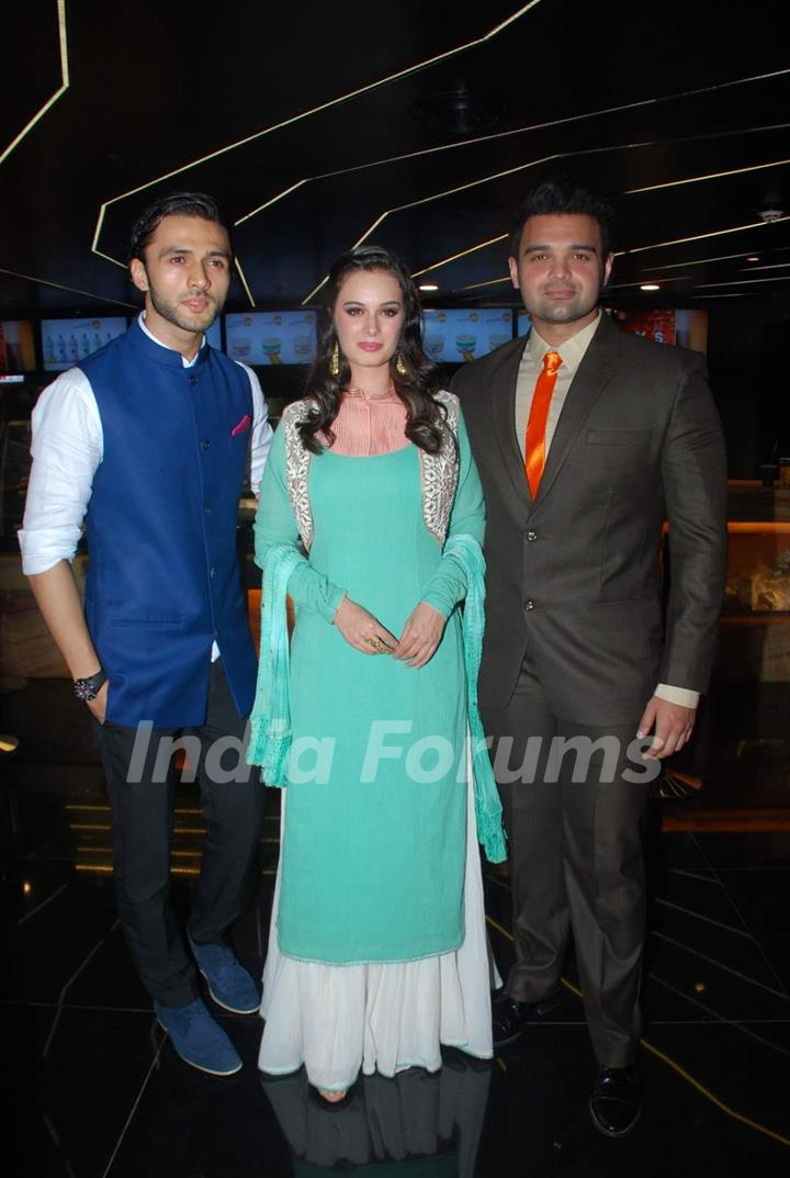 Evelyn Sharma and Mahaakshay Chakraborty at Ishq Dariyan Music Launch