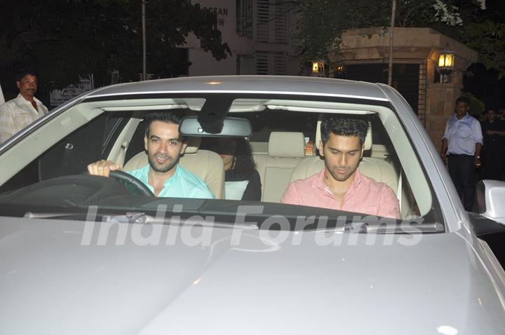 Punit Malhotra Snapped at Karan Johar's Bash