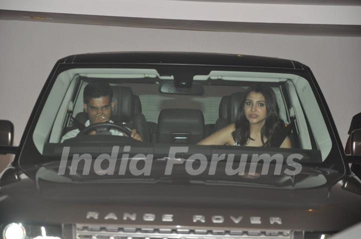 Anushka Sharma Snapped at Karan Johar's Bash