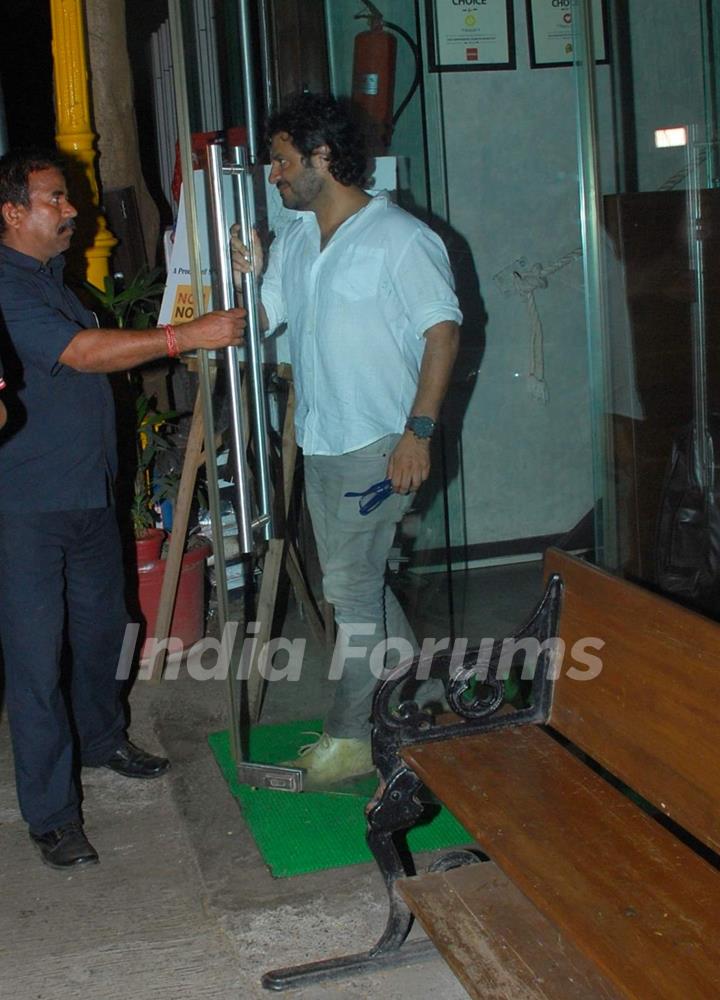 Vikas Bahl was snapped at Copa