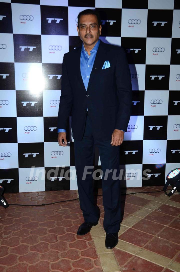 Ravi Shastri at the Launch of Audi TT Coupe