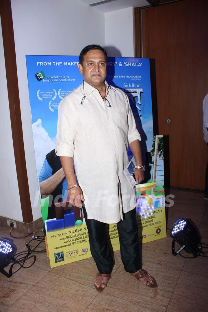 Mahesh Manjrekar at Music Launch of Siddhant