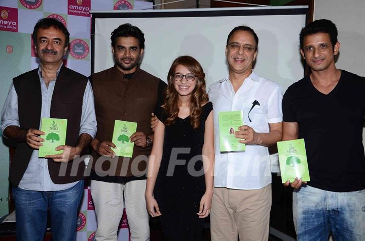 Team 3 Idiots at Book Launch of Anushka Joshi