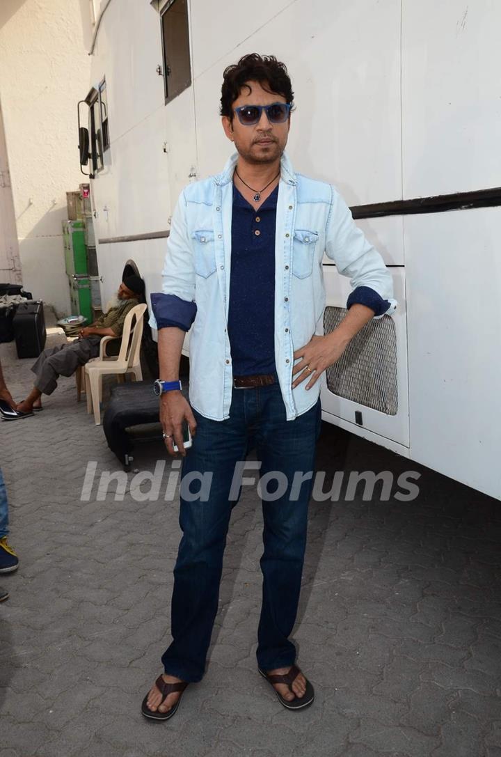 Irrfan Khan Snapped at Mehboob Studio