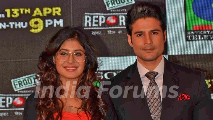 Kritika Kamra with Rajeev Khandelwal