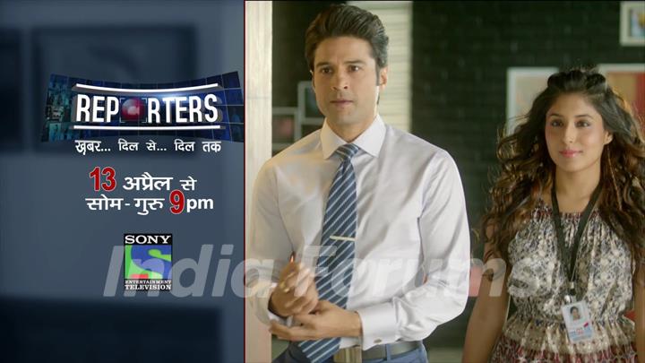 Kritika Kamra with Rajeev Khandelwal