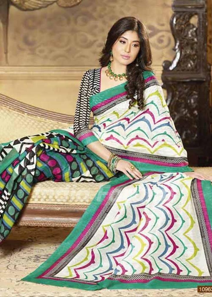 Kritika Kamra Saree -Multicolor Bhagalpuri Silk Saree