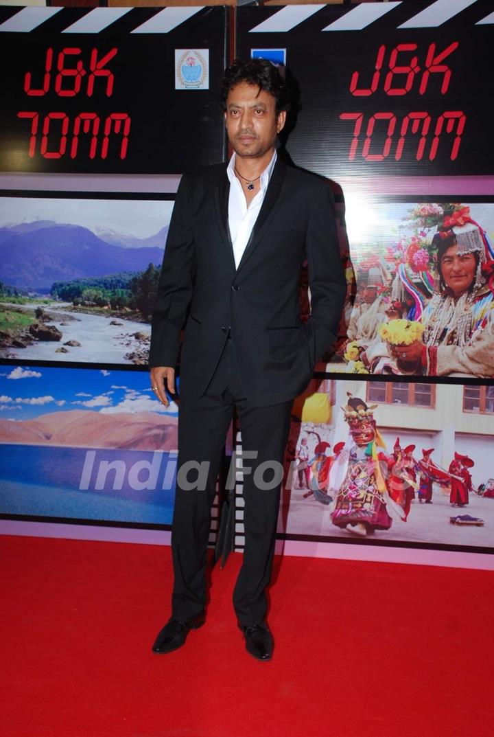 Irrfan Khan at J & K Bash