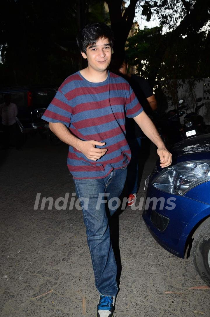 Vivaan Shah at Special Screening of Bombay Velvet