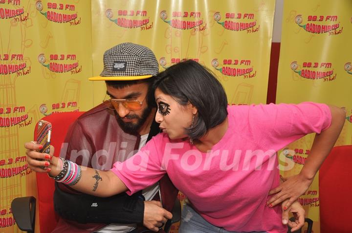 Promotions of Dil Dhadakne Do at Radio Mirchi