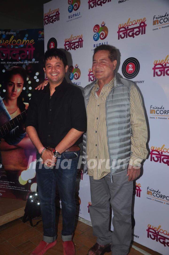 Salim Khan Launches the Music of Welcome Zindagi