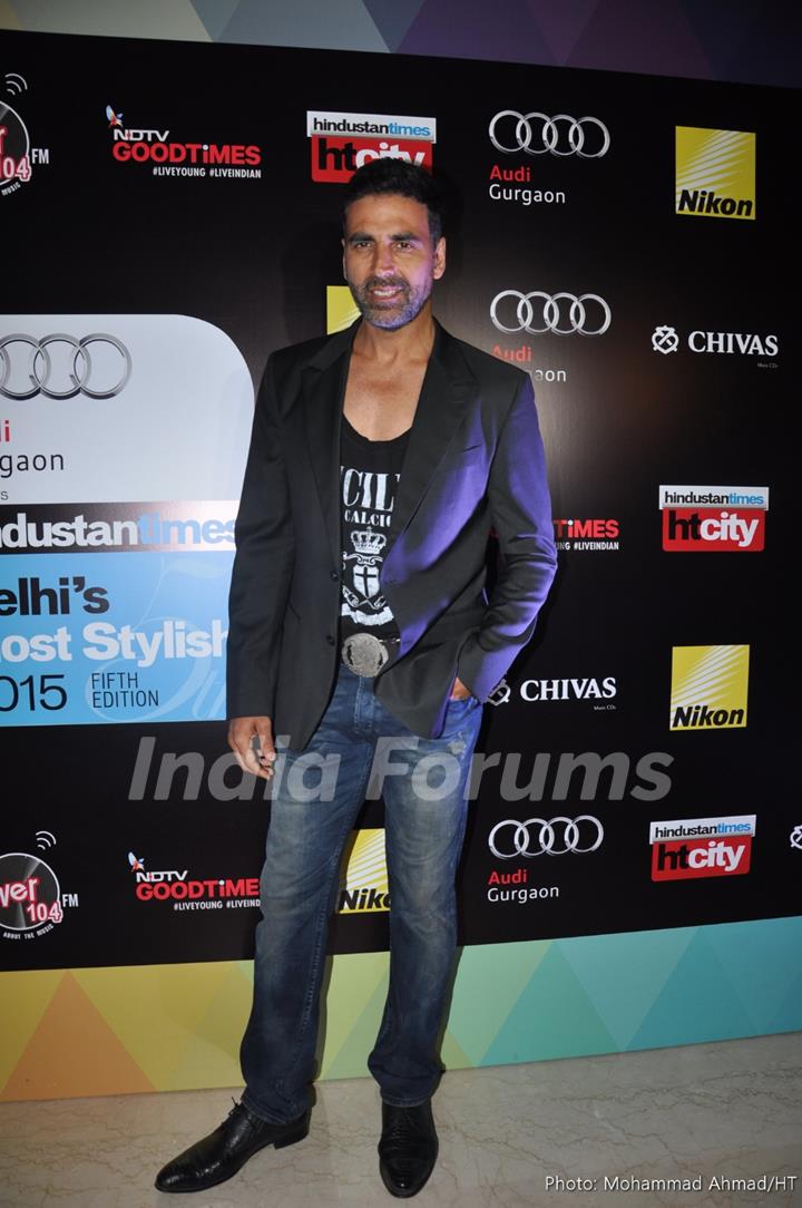 Akshhay Kumar at Hindustan Times Delhi's Most Stylish 2015