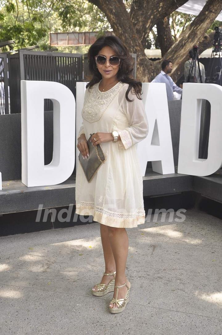 Shefali Shah poses for the media at the Music Launch of Dil Dhadakne Do