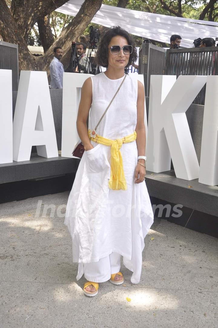 Adhuna Akhtar poses for the media at the Music Launch of Dil Dhadakne Do