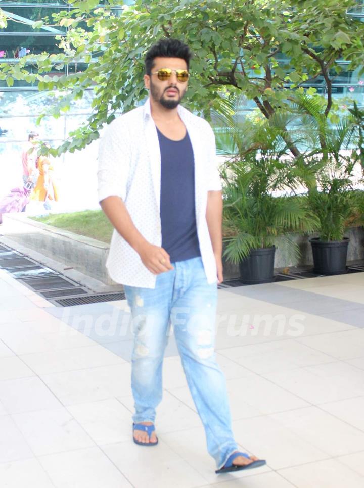 Arjun Kapoor was snapped at Airport