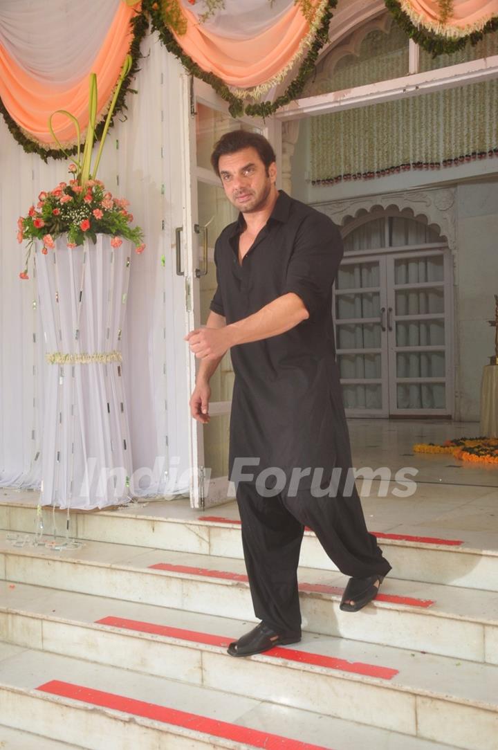 Sohail Khan attends Abhishek Kapoor and Pragya Yadav Wedding