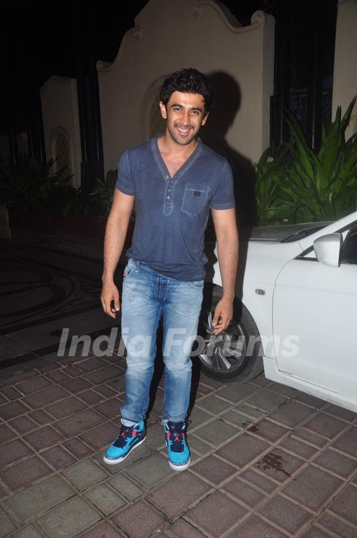 Amit Sadh at Abhishek Kapoor and Pragya Yadav's Wedding Bash