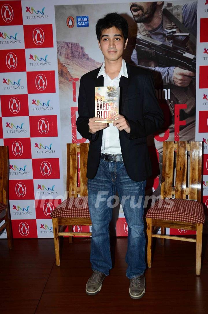 Bilal Siddiqui with His Book at Launch