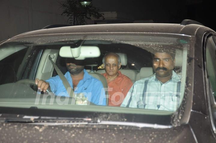 Mukesh Bhatt at Special Screening of Piku