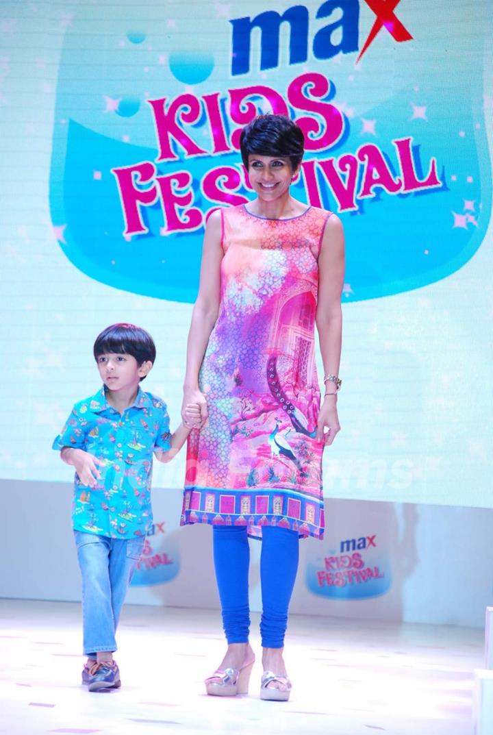 Mandira Bedi at Max Kids Fashion Show