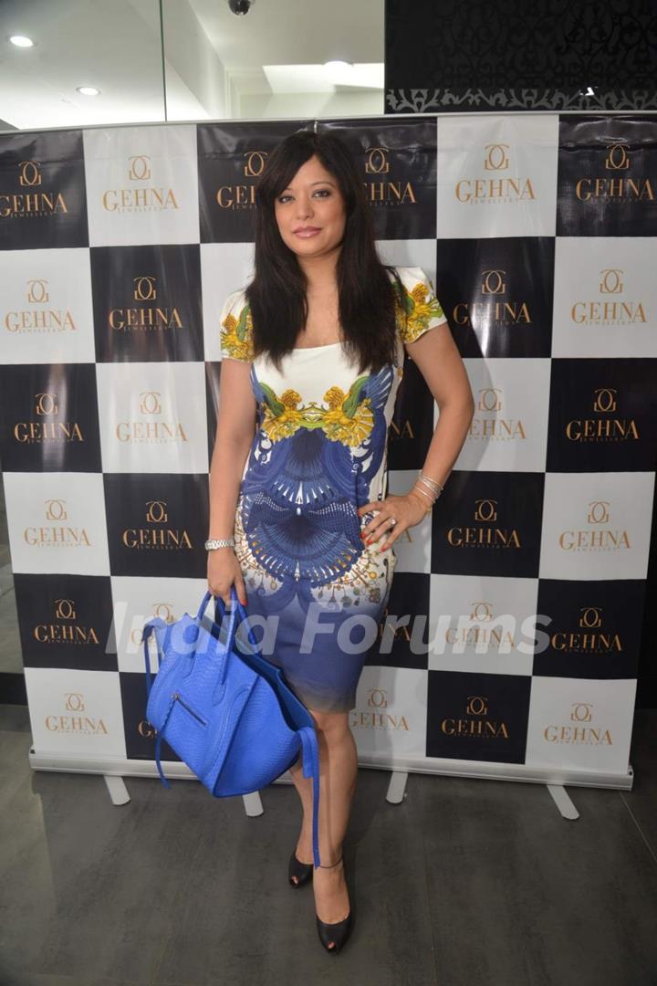 Arzoo Gowitrikar at Shaina NC's Collection Launch for Gehna