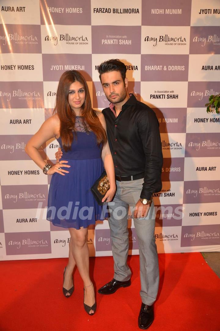 Vabhiz Dsena and Vivian Dsnea at Launch of Amy Billimoria and Pankti Shah's Store