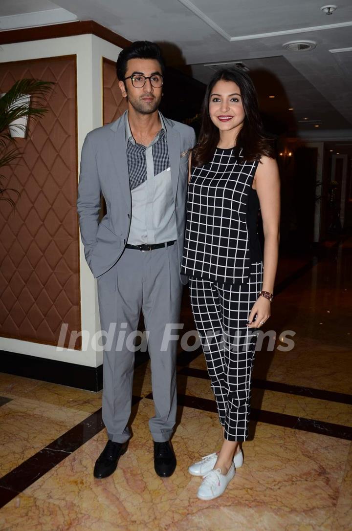 Ranbir Kapoor and Anushka Sharma at Bombay Velvet Game Launch