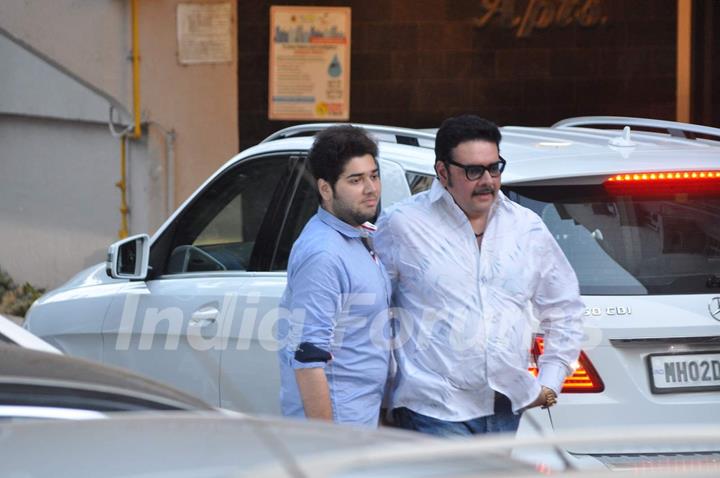 Shehzad Khan Snapped at Salman's Residence (Galaxy Apartments)