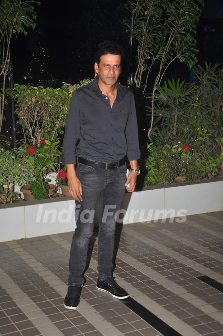 Manoj Bajpayee at Success Bash of Mary Kom