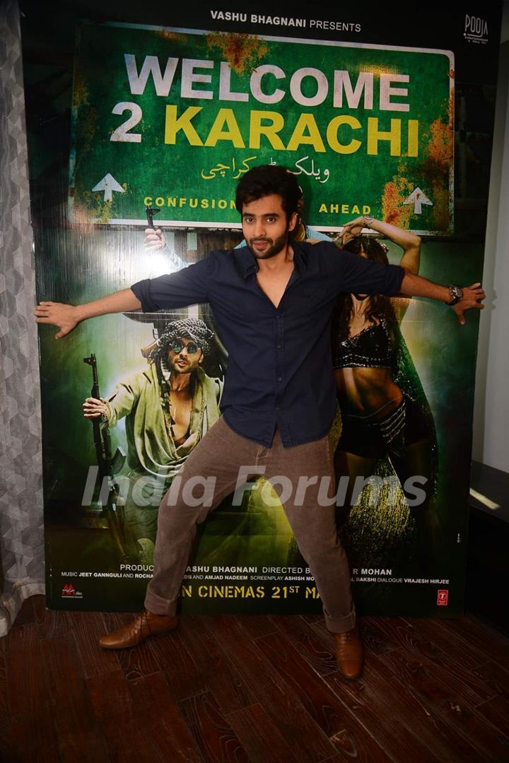 Jackky Bhagnani Promotes Welcome to Karachi