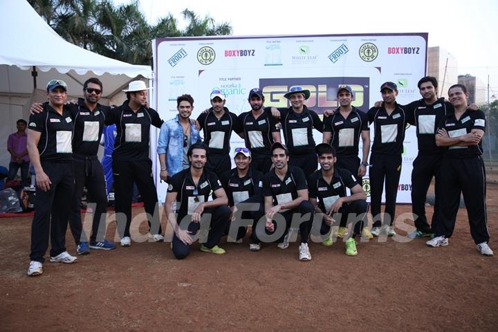 Celebs at Gold Charity Match
